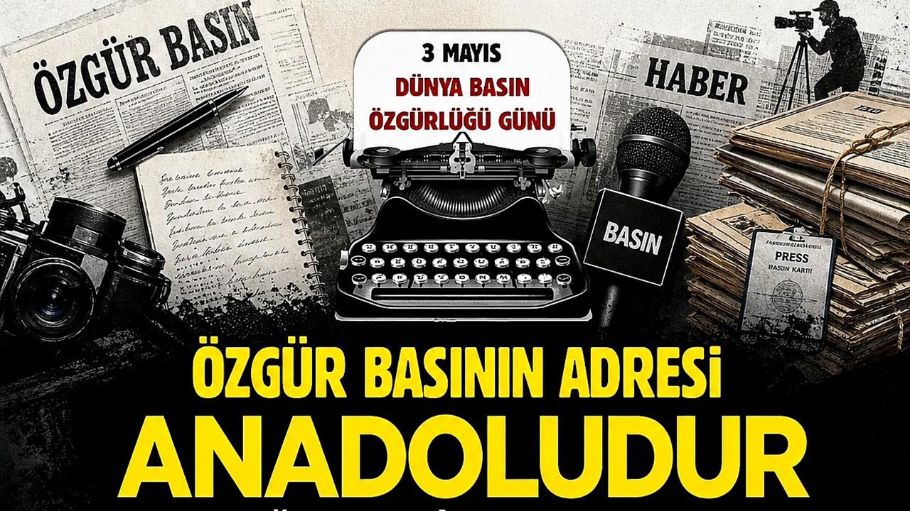 Dünya Basın Özgürlüğü Günü mesajı